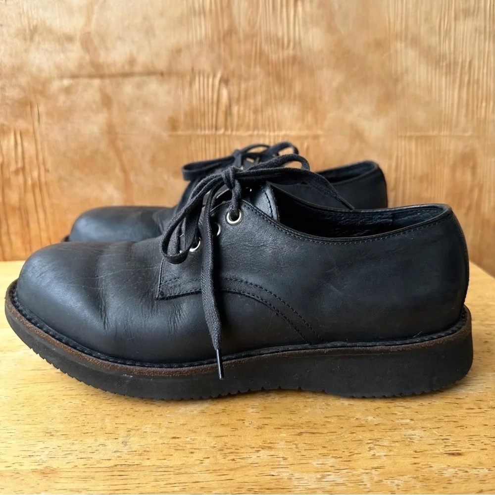 Broken Homme Michael Oxford Black leather Shoe